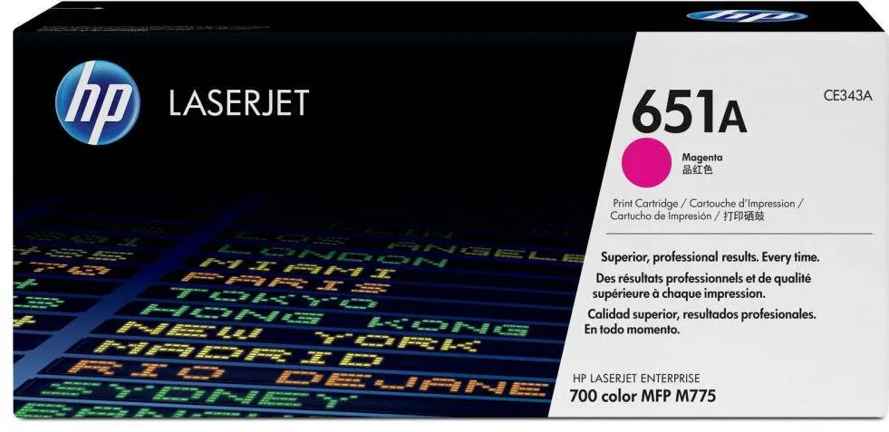 Toner imprimanta HP Toner HP 651A, Magenta