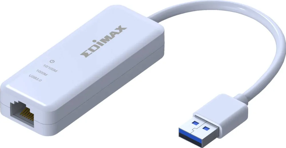 Placa de Retea Edimax Adaptor Edimax EU-4306, USB 3.0 Gigabit Ethernet