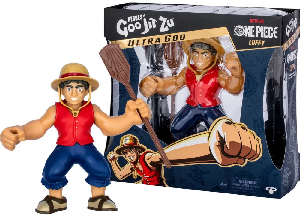 Moose Toys Heroes of Goo Jit Zu - Ultra Goo Hero Pack Luffy, toy figure