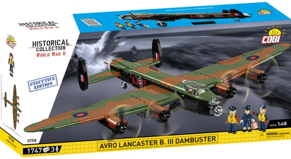 Jucarie creativa Cobi Avro Lancaster B. III Dambuster Executive Edition