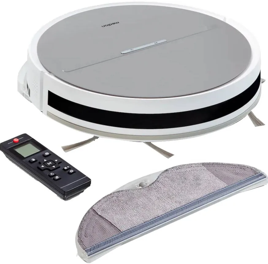 Medion Medion MD18035 E35 SW (white/gray, robot vacuum cleaner with wiping function)