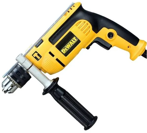 DeWalt DWD024 - Masina de gaurit cu percutie, 701 W, mandrina cu cheie, 13 mm, turatie reglabila