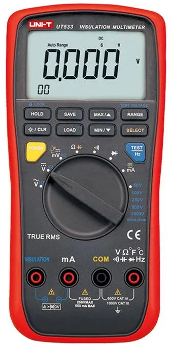 Uni-t Uni-T Insulation Resistance Multimeter UT533
