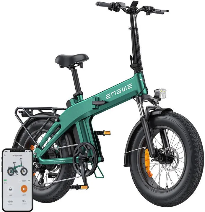 ENGWE Bicicleta electrica ENGWE EP-2 3.0 BOOST 250 W, 20" (verde)