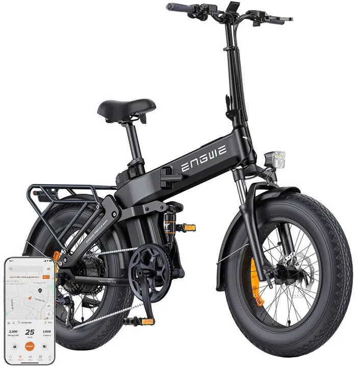 ENGWE Bicicleta electrica ENGWE PRO 3.0 BOOST 250 W, 20" (negru)