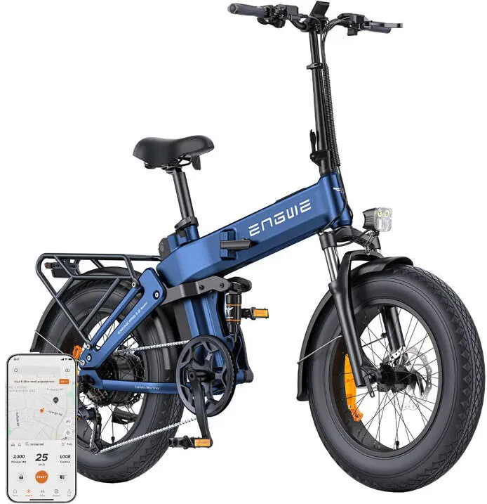 ENGWE Bicicleta electrica ENGWE PRO 3.0 BOOST 250 W, 20" (albastra)