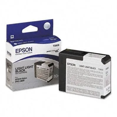 Cartus Imprimanta Epson LIGHT LIGHT BLACK C13T580900 80ML ORIGINAL STYLUS PRO 3800