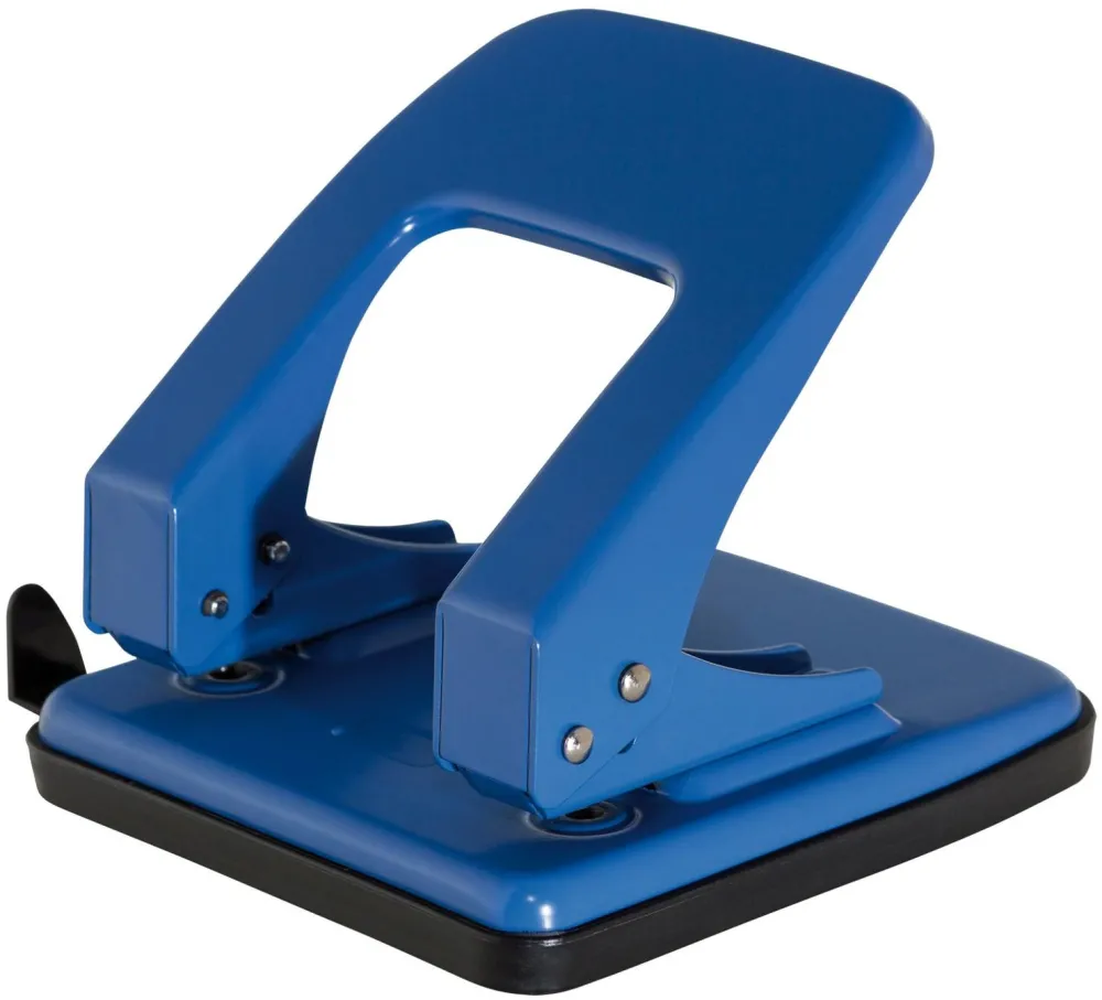 Office Products Perforator metalic, 40 coli, Office Products - albastru