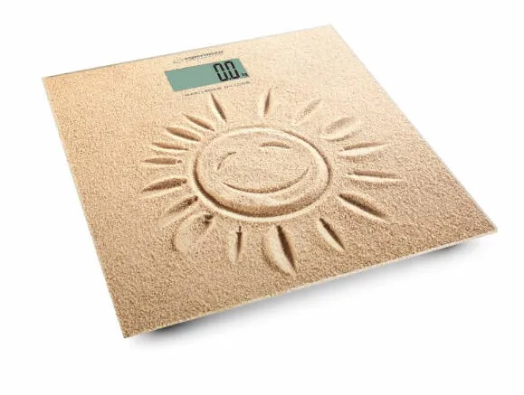 Cantar corporal Esperanza EBS006 Electronic Square Beige