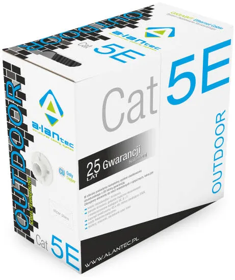 Accesoriu Retea A-LAN KIF5OUT305 Cablu Retea 305 m Cat5e F/UTP (FTP) Negru