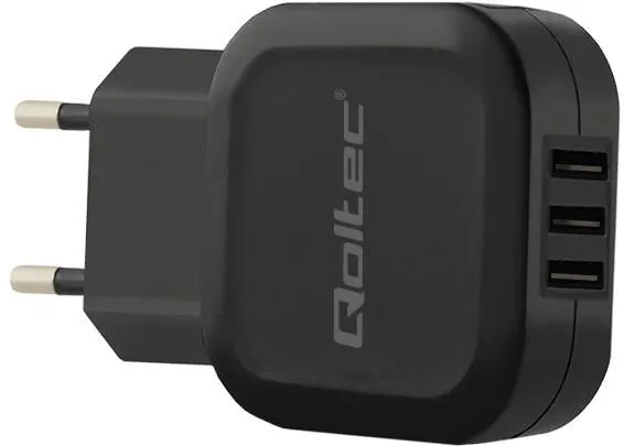QOLTEC Incarcator Qoltec 17W | 5V | 3.4A | 3xUSB
