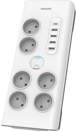 Philips PRELUNGITOR SURGE PROTECTOR 6 PRIZE PHILIPS