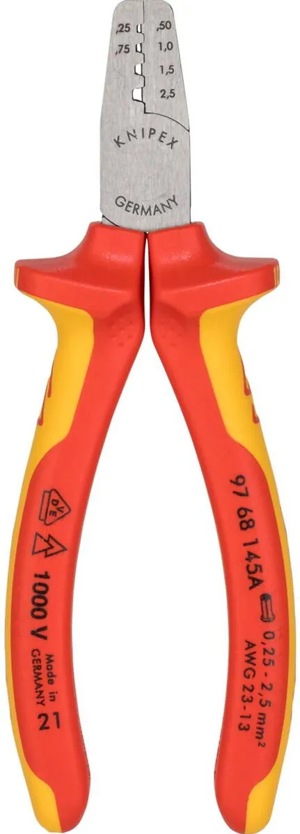 KNIPEX Crimpzange for Aderendhülsen