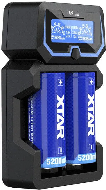 XTAR Incarcator de baterie XTAR X2 la Li-ion 18650