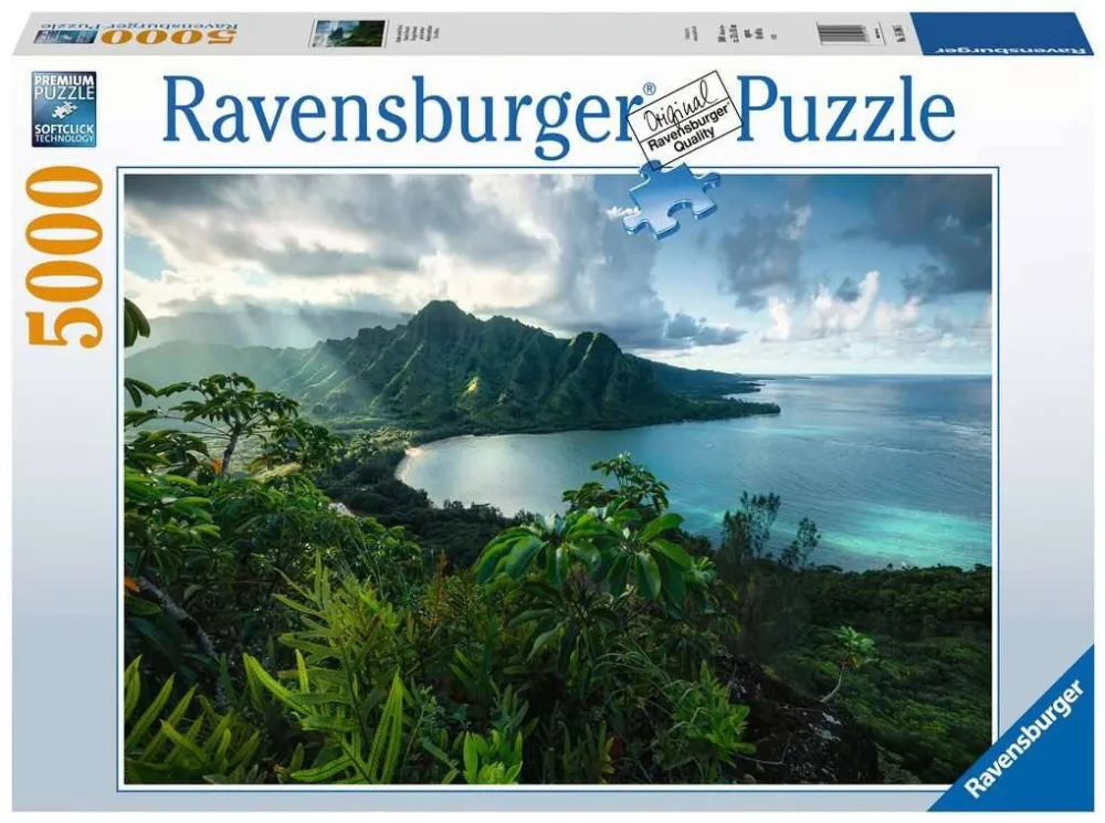 Puzzle Ravensburger 5000 piese Hawaiian lookout point