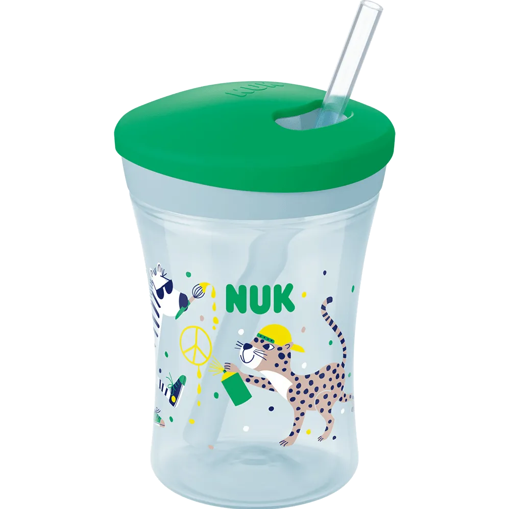 NUK Cana Action 10255599, 12 luni+, 230ml, Verde