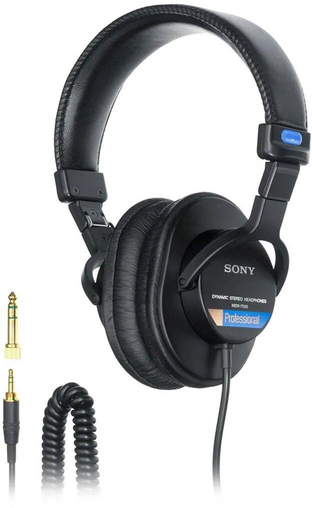 Casti Over-Head Sony MDR7506 Wired Head-band Stage/Studio Black