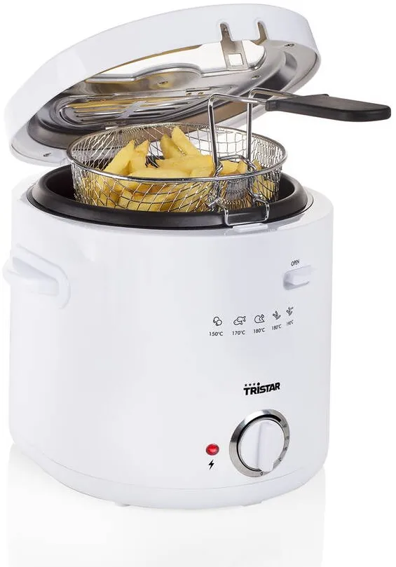 Friteuza TRISTAR FR-6941, 1.5L, 1000W, Alb