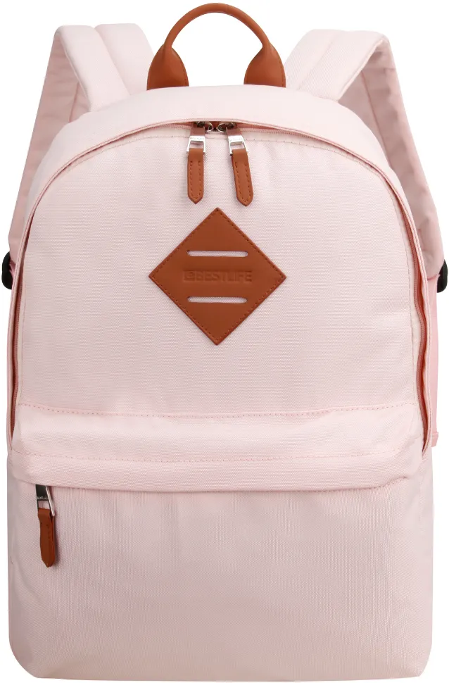 BestLife Rucsac scola Col-Cake, compartiment tableta si laptop 15.6 inch, roz