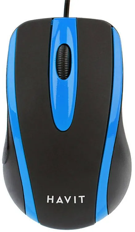 Mouse Havit Mysz uniwersalna Havit MS753 (czarno-niebieska)
