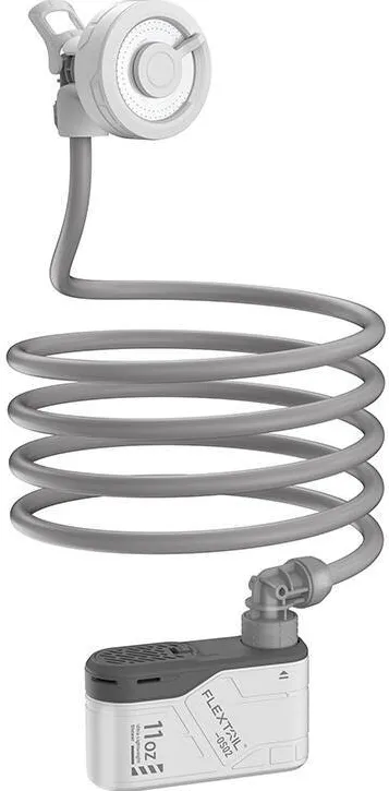 Flextail Dus portabil Flextail Max cu pompa (alb)