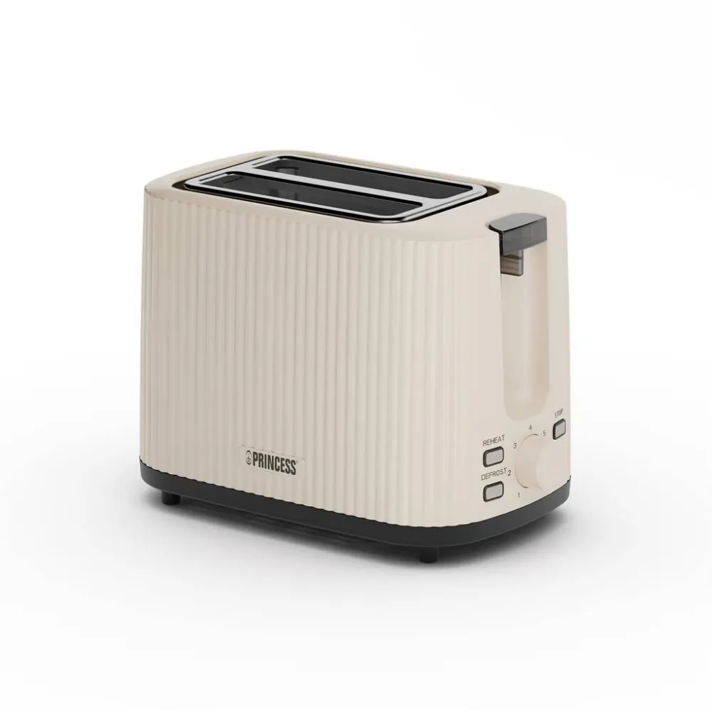 Toaster Princess Prajitor de paine 01.142337.01.001 Wave, Beige