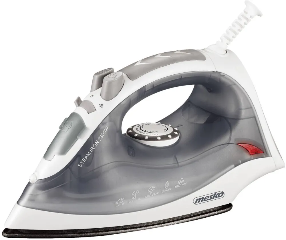 Fier de Calcat MESKO MS 5037 Steam 2800W, Grey