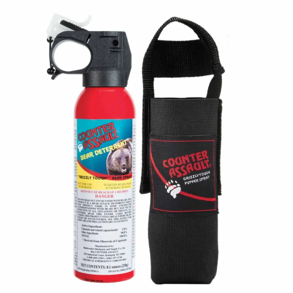 COUNTER ASSAULT Spray urs Bear Deterrent 230 g cu husa