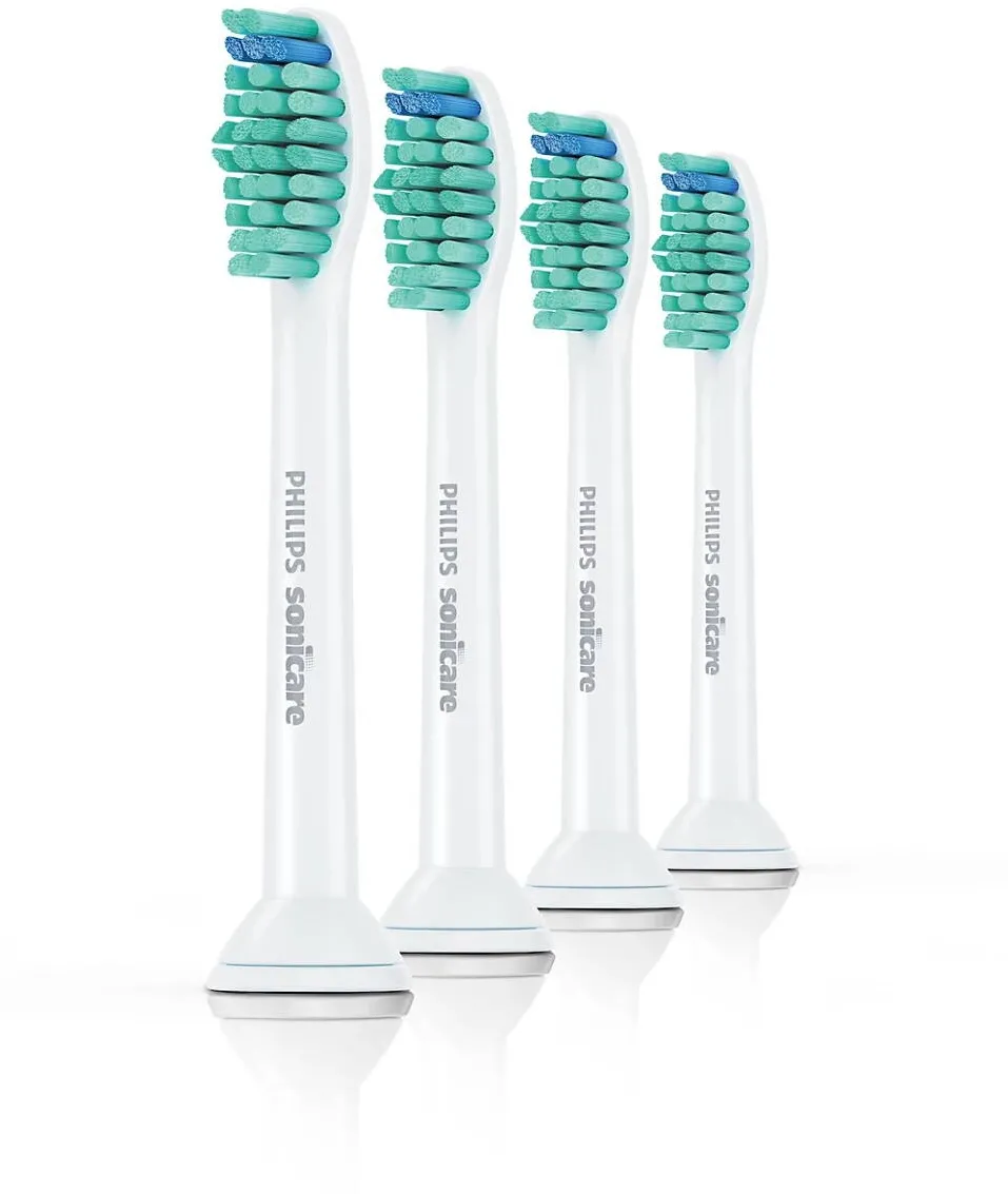 Philips HX6014/87 Sonicare ProResults Replacement brush heads, 4 pcs, White