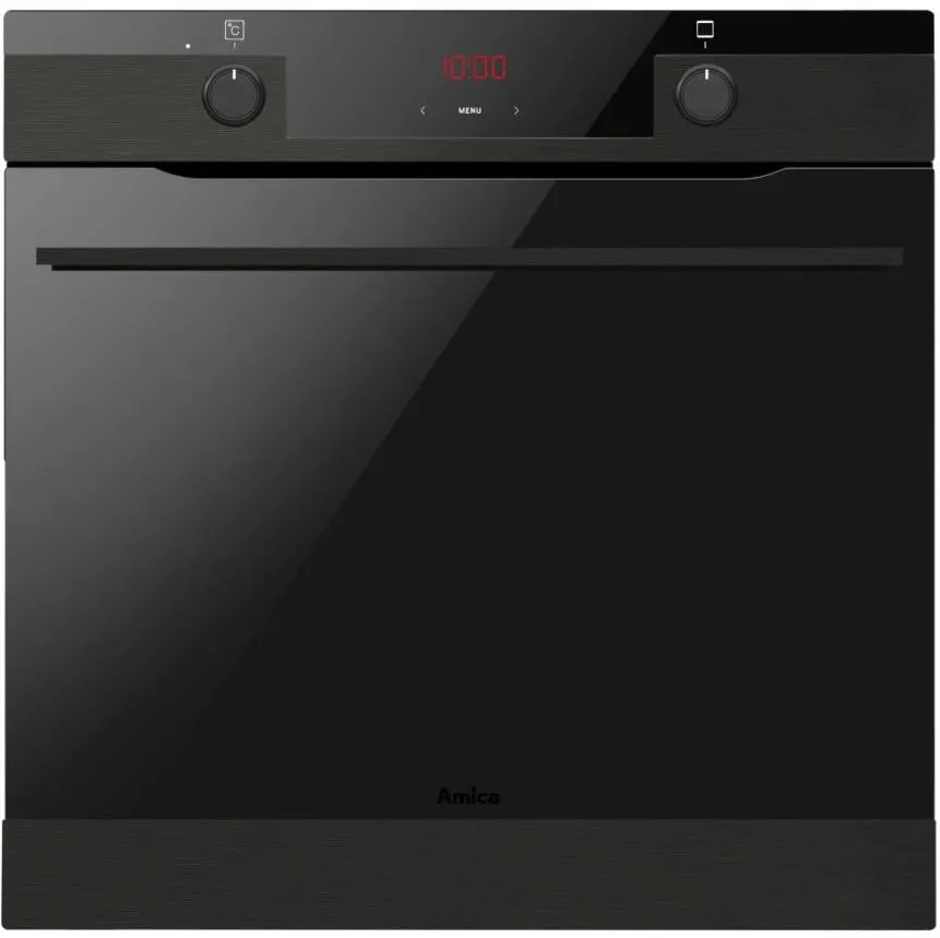 Amica Cuptor electric TED37739ArBA+V STEAM PIZZA, 77l, Negru