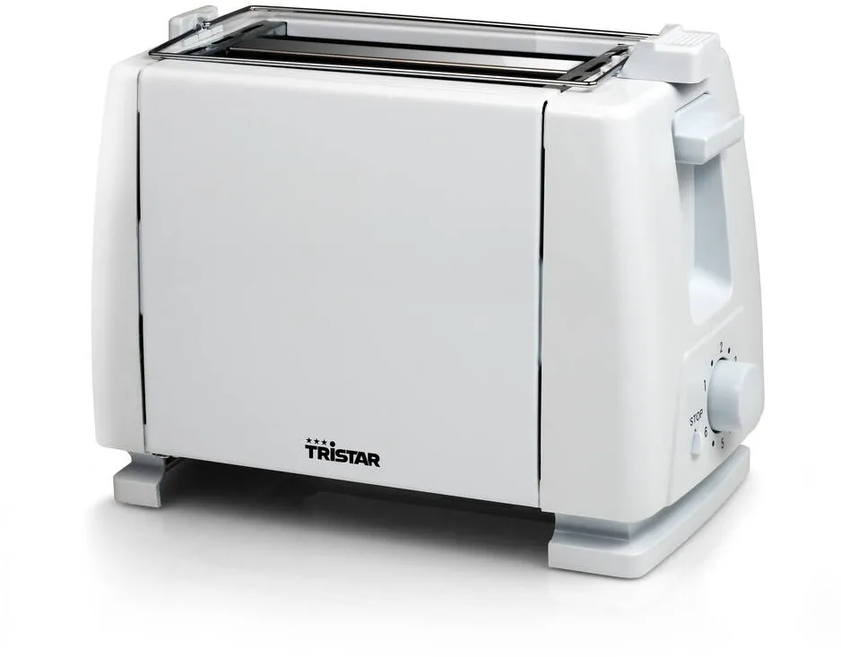 Prajitor Paine TRISTAR BR-1009, 6 adjustable settings, 2 slots, Cancel function, Automatic shut off, 650W, White
