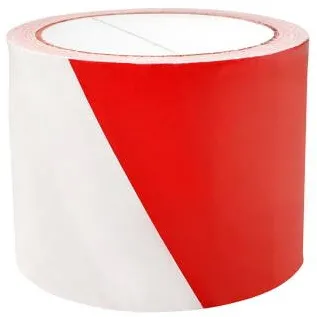 Office Products Banda pentru avertizare 75mm x 100m, 30 microni, Office Products Safety Warning - rosu/alb