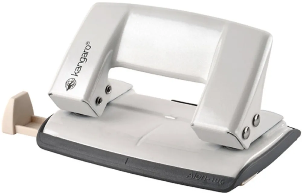 KANGARO - caps.perf Perforator metalic 10 coli, KANGARO Aion 10G/S - alb metalizat