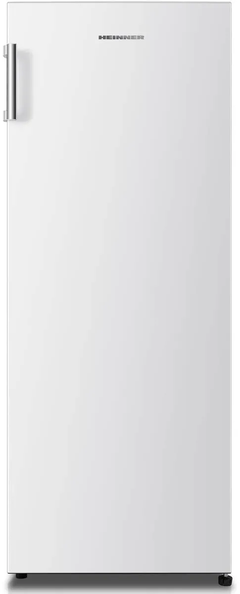 HEINNER Frigider cu o usa Heinner HF-HS250E++, 242 l, Clasa E, Control mecanic cu termostat ajustabil, Lumina led, H 144 cm, Alb.