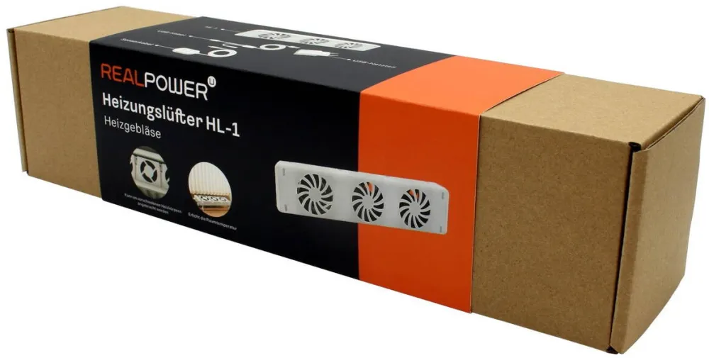 Realpower Ventilator de incalzire REALPOWER HL-1 cu 3 ventilatoare
