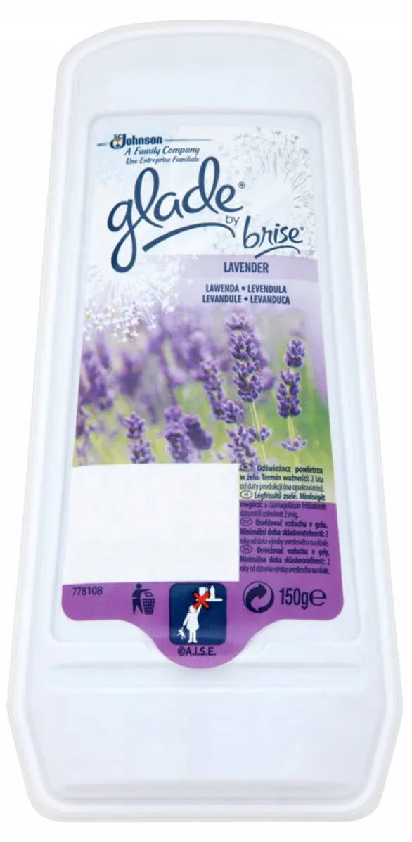Chemia GLADE Lavender, odorizant camera, gel - 150g