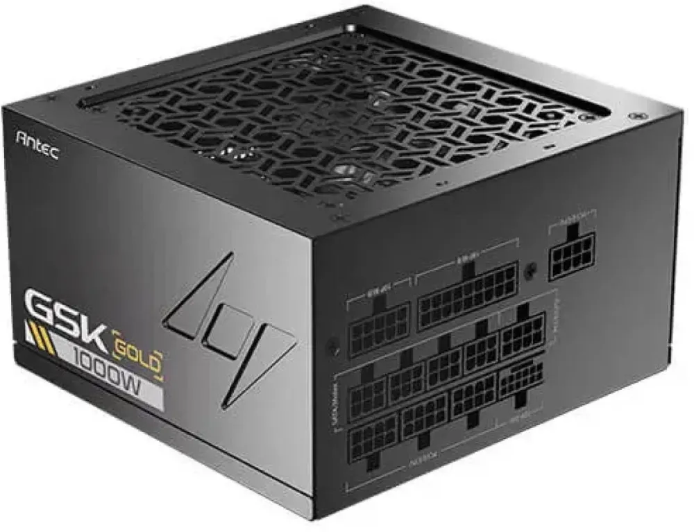 Sursa PC Antec 1000W GSK1000 EC 80+ Gold Full Modulara ATX3.1 Negru