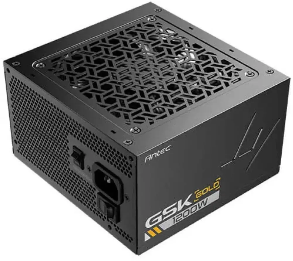 Sursa PC Antec 1200W GSK1200 EC 80+ Gold Full Modulara ATX3.1 Negru