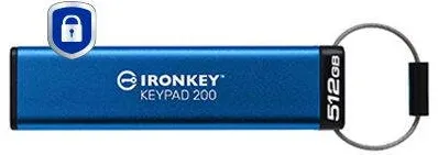 Memorie USB Kingston 512GB IronKey Keypad 200 retail