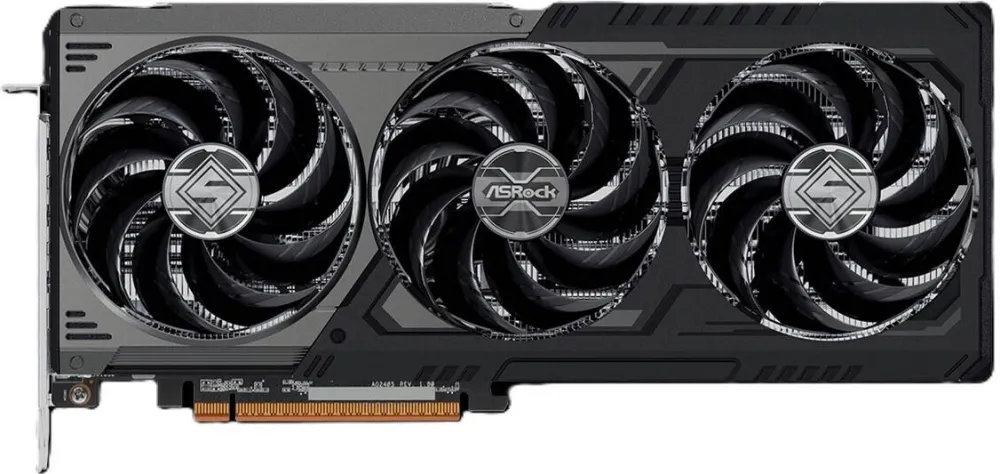 Placa Video ASRock Radeon RX 9070 GRE Steel Legend Dark 12GB OC GDDR6