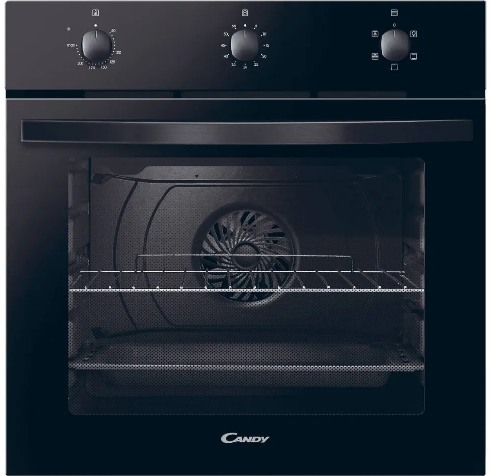 CANDY Cuptor multifunctional FIDC N502, 2100W, 5 functii, 65L, clasa energetica D, Negru