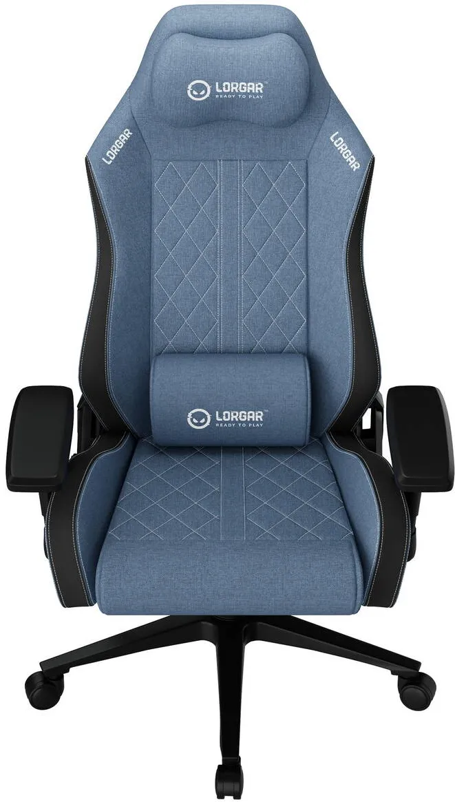 Scaun Gaming LORGAR Ergonomic Lorgar Ace 411, Material Textil Premium Anti-patare, Advanced Structure, Albastru