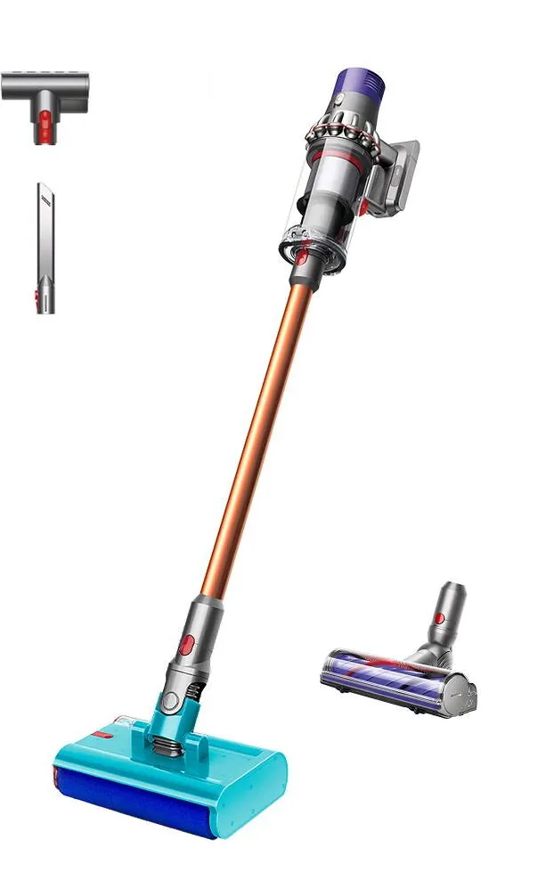 Aspirator Dyson V10 Submarine 2-in-1 stick vacuum Battery Dry&wet Bagless 0.76 L Copper, Grey