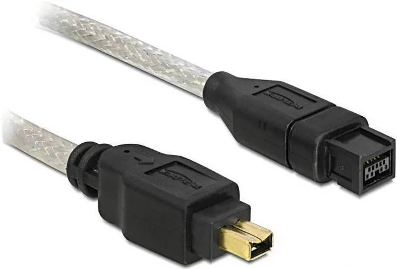 DELOCK Cablu IEEE 1394 9-pin M - IEEE 1394 4-pin M, 1m, translucid