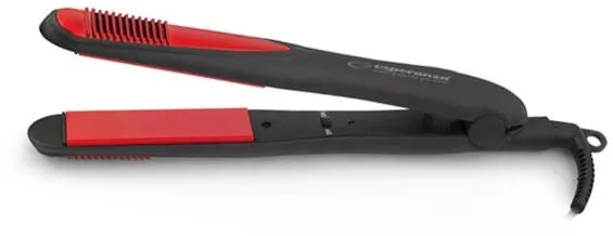 Placa de par Esperanza EBP004 hair styling tool Straightening iron Black,Red 35 W