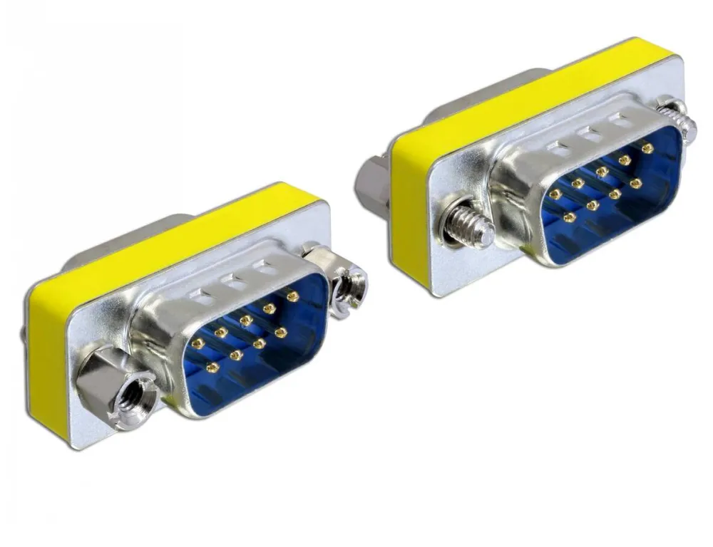 Adaptor DELOCK 65009, serial gender changer DB-9 to DB-9