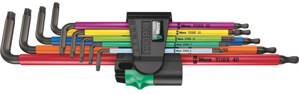 WERA 967/9 TX XL Multicolour 1 angle wrench set