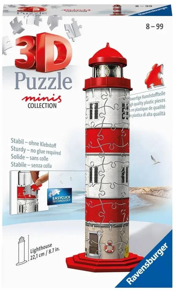 Puzzle Ravensburger Polska 54 elements 3D Mini Lighthouse