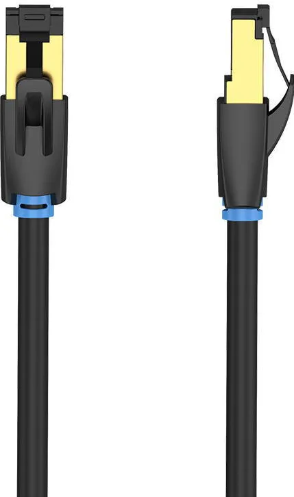 Cablu retea Vention CAT8 SFTP IKABF RJ45 1 m negru