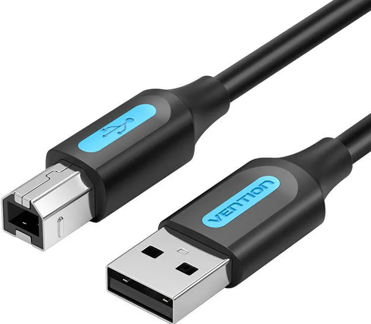 Vention Kabel USB 2.0 A do B Vention COQBI 3m (czarny)